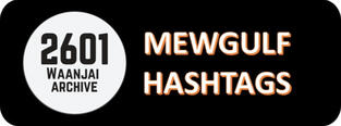 MewGulf Twitter Hashtags
